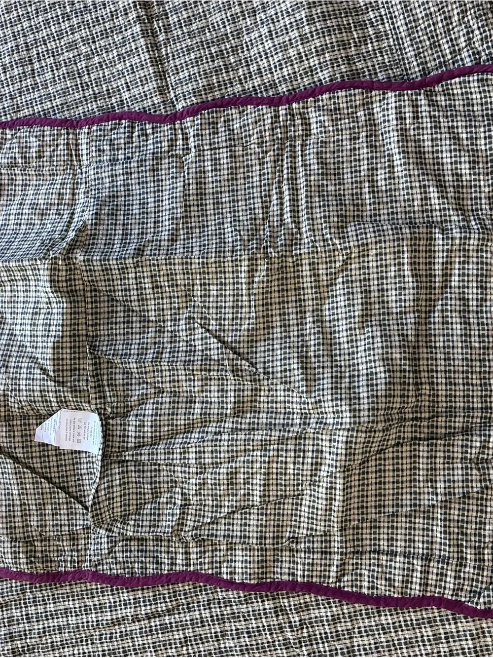 King Patchwork Quilt & Sham Rustic Star 105x95